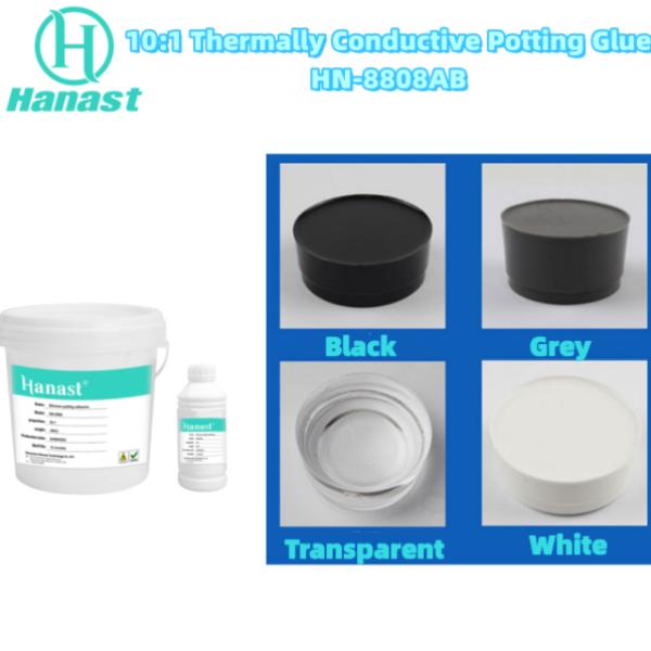 10:1 Silicone Potting Compound For Electronics High Temperature Potting Compound Flexible Potting Silicone