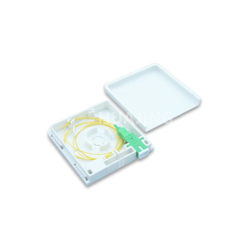Pull Out Cover Optical Fiber Panel With Two SC / 2LC Adapter Interfaces