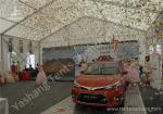 15X15M 850gsm PVC Fabric Cover Uvioresistant Outdoor Car Exhibition Tent