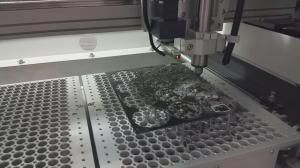 Buy cheap High Precision Pcb Depaneling Router 1.5kw AC220v Strong Power product