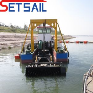 Trailing Suction Sand Pump Hopper Dredger with Cyclone Type and CE Certification