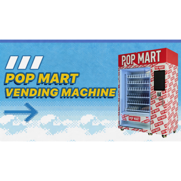 WEIMI POP MART Figure Vending Machine With Elevator System, QR & Card Payment, Touchscreen, Cloud Management