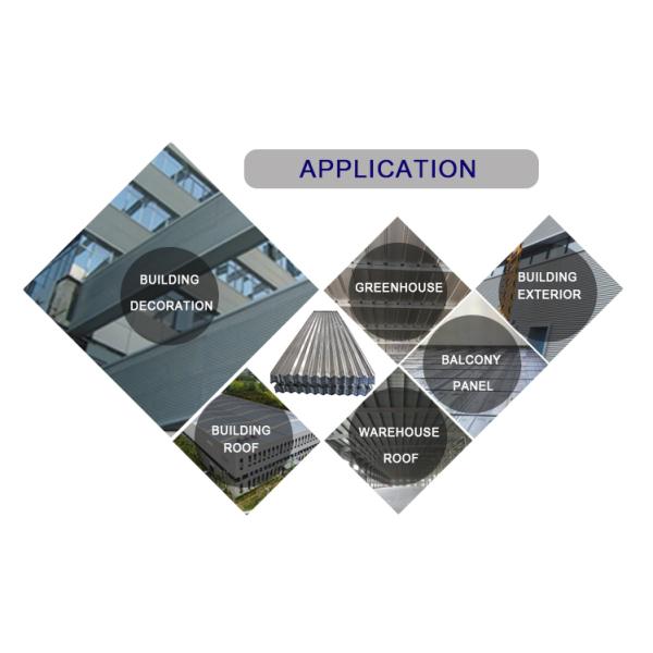 Pre Coated Galvanized Corrugated Board for Integrated Industry and Trade Grade TDC51DZM/TDC52DTS350GD Width 600-1100mm