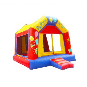 Buy cheap Large Entrance Inflatable Castles With Two Transparent Windows product