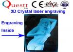 Personalized 3D Photo Crystal Laser Engraving Machine Benchtop Type Oversea