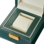 Luxury Leather Watch Packaging Gift Box Customized Size , Watch Presentation Box