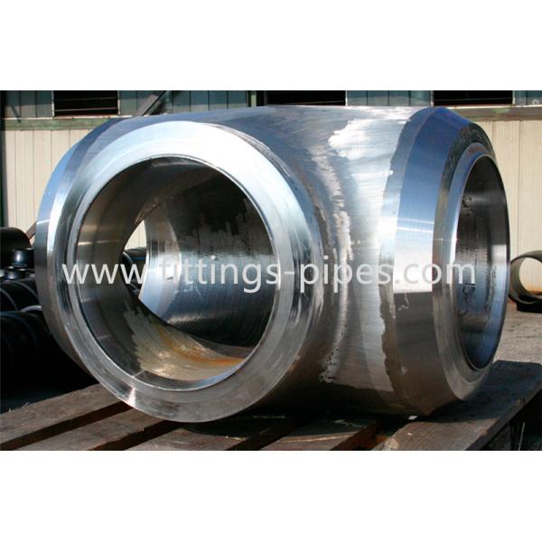 ISO Certified Equal Tee Pipe Fitting , A234 Wpb Butt Weld Reducing Tee