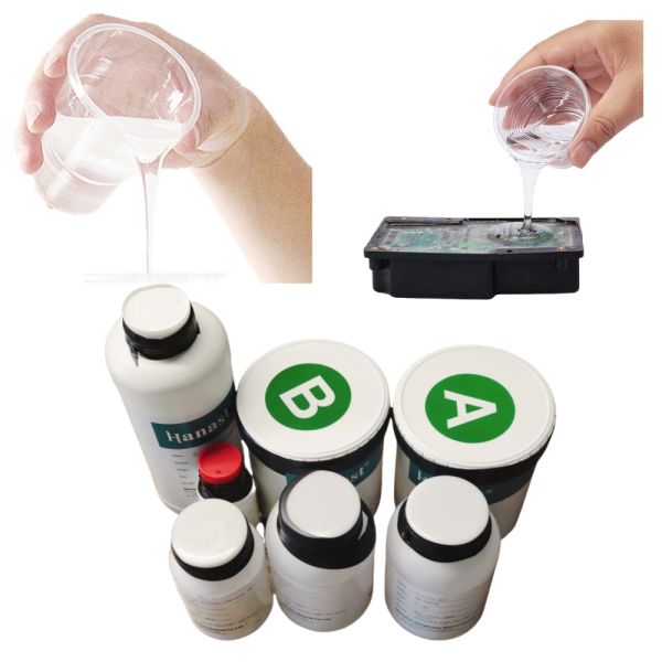 Clear Epoxy Potting Compound For Transformer 2:1 Potting Epoxy For Electronics AB Glue