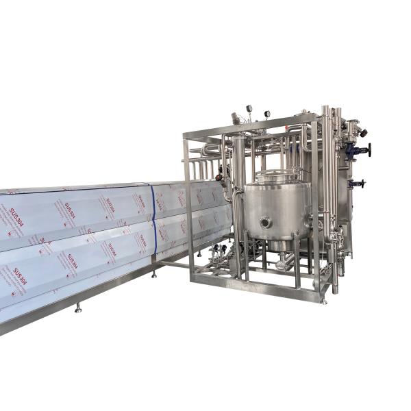 Liquid Egg Process Equipment Efficient Dairy Processing Machine For Egg Breaking And Separating