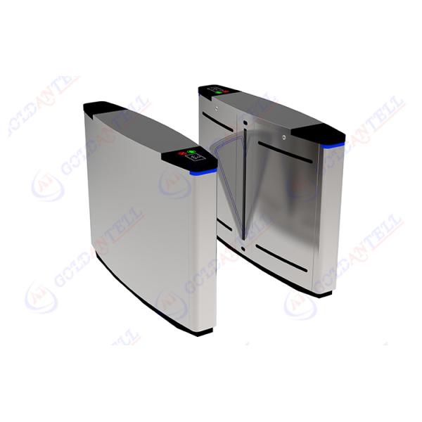 RFID Reader Flap Barrier Gate Fingerprint Access Control Rotating Security Turnstile Gate