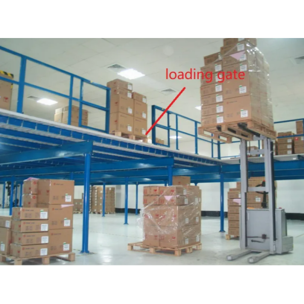 Customized High Load Capacity Steel Structure Platform with Adjustable Shelf Distance for Easy Assembly