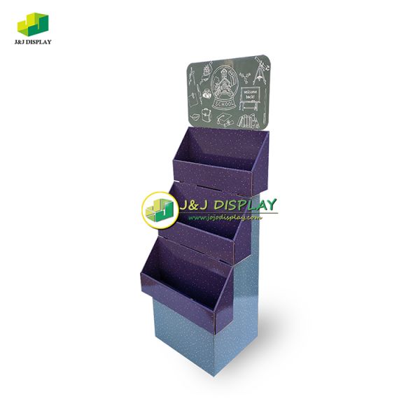 Stackable Paper Knock Down Stand for Stationery Products