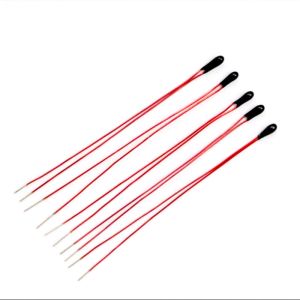 Industrial MF5A Temperature NTC Thermistor Stable Epoxy Enameled Wire