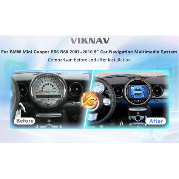 9 Inch Double Din CD Player bluetooth car stereo system For BMW Mini Cooper R56 R60 2007-2010
