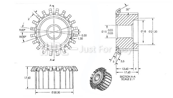 motor armature commutator