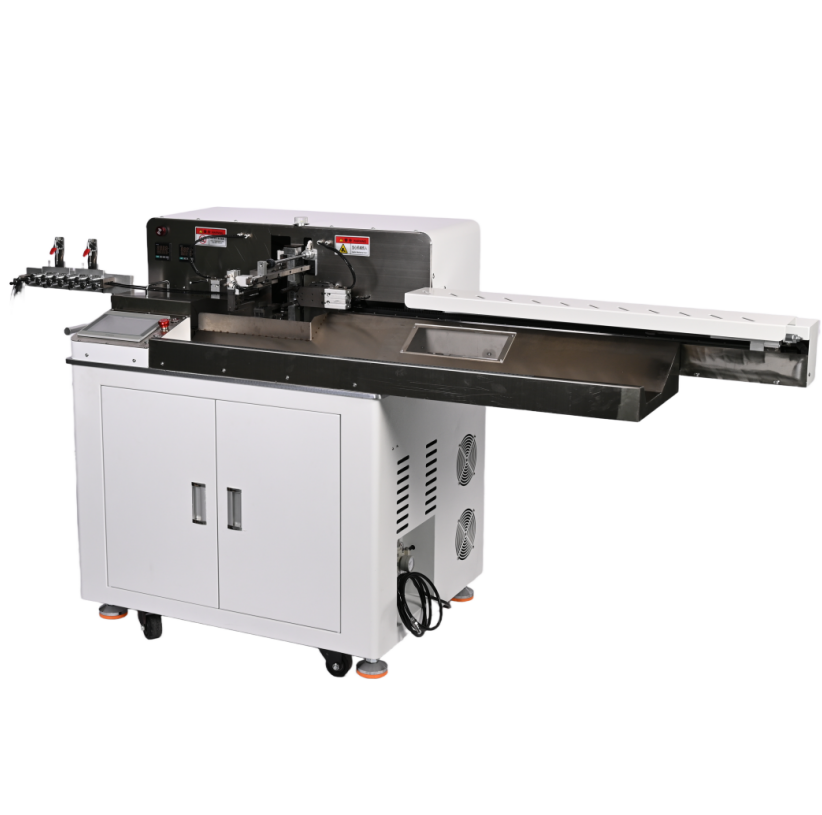 Fully Automatic Double Ends Wire Strip Twist and Tinning Machine