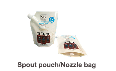 Customized Detergent Liquid Spout Pouch Liquid Packaging Plastic Bag for Laundry Detergent Packaging