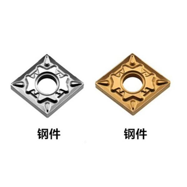 DNMG SNMG Cermet Turning Inserts CNMG120404 , Ceramic Lathe Inserts For Steel