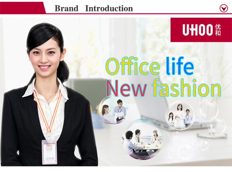 PP ID Lanyard Retractable Transparent Card Holder Protector For Employee Identification