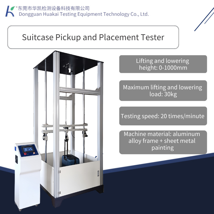Lifting and Dropping Vibration Fatigue Testing Equipment Lifting and Dropping Durability Tester for Luggage Handles
