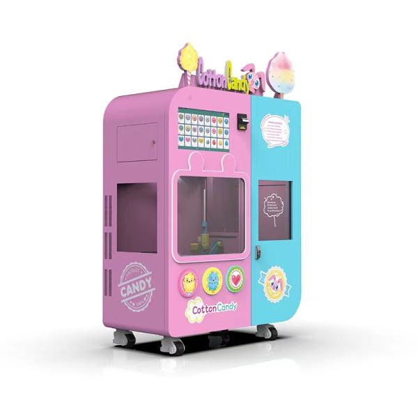 Unique Ultrasonic Sensing Chip Brand-new Automatic Floss Sugar Cotton Candy Commercial Machine
