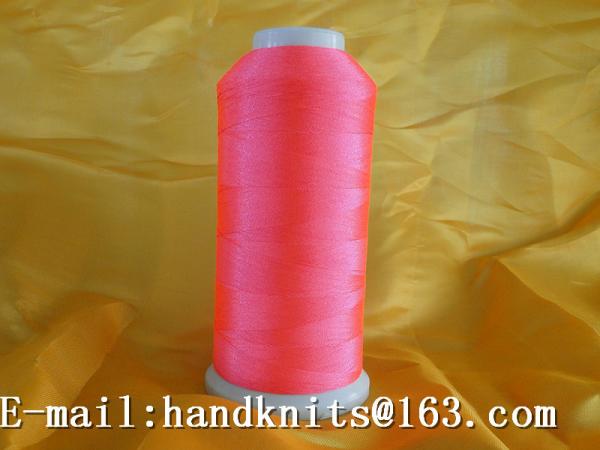 SOFT WINDING YARN ready for dyeing POLYESTER HIGH TENACITY SEWING THREAD embroidery thread NYLON 66 BONDED THREAD