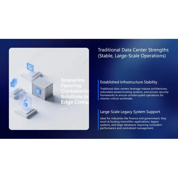 Use Cases and Industry Applications of Containerized Data Centers