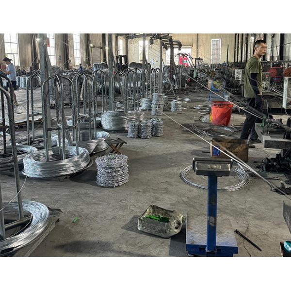 Rust Resistance Double Strand Reverse Twist Stainless Steel Barbed Wire