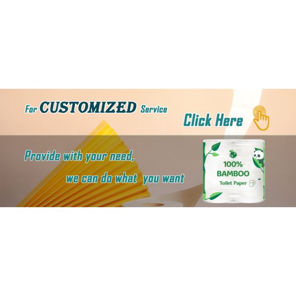 Soft Printed Bamboo Facial Tissue Box Style