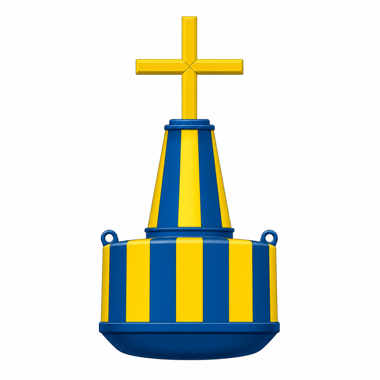 2400 mm High-Buoyancy Polyurethane Elastomer Navigation Buoy for Channel and Offshore Marking