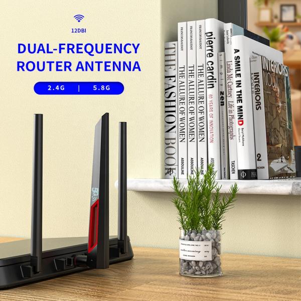 50-100W TPEE Dual Band Wifi Rubber Antenna Paddle Router WiFi Antena for Wide Coverage