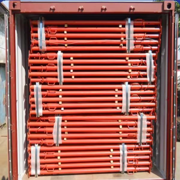 Construction Materials Painted Light Weight Tubular 48/40mm Adjustable Telescopic Prop Jack