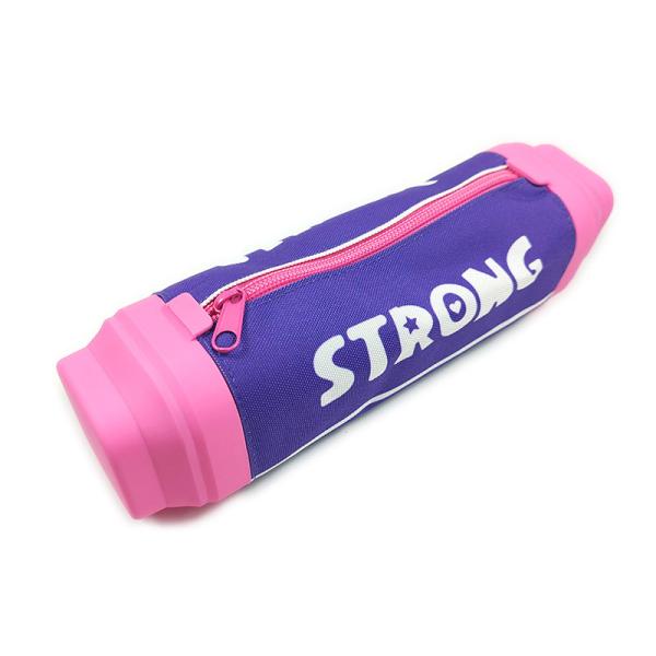 BPA FREE Silicone Pencil Case Large Capacity Office School Stationery Organizer Makeup Bag Pencil Pouch For Boys Girls