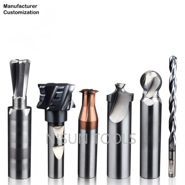 Plastic Machining Custom Nonstandard Cutting Tools Carbide HSS M35 M42 Forming Milling Cutter Custommade Step Reamer Alloy Countersink Center Drill