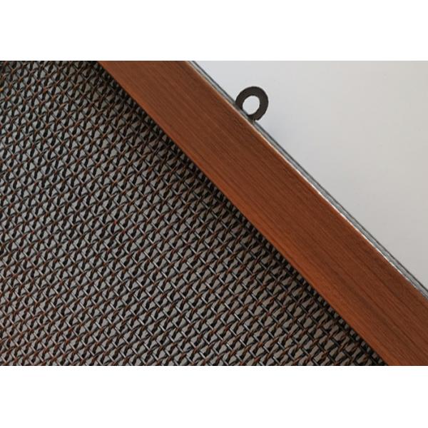 Cable Rod Architectural Wire Mesh Fabric For Facade Cladding Or Room Divider