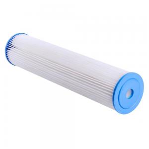 China 20inch*2.5inch Swimming Pool Filter Cartridge with PES Membrane and Polyester Fabric on sale