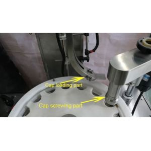 Automatic Powder Filling And Capping Machine Monoblock Filling System