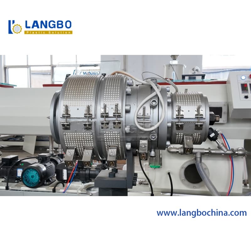 PVC Pipe Extrusion Line Engineered For Continuous Production Of Large Volume Drainage Pipes With Stable Output