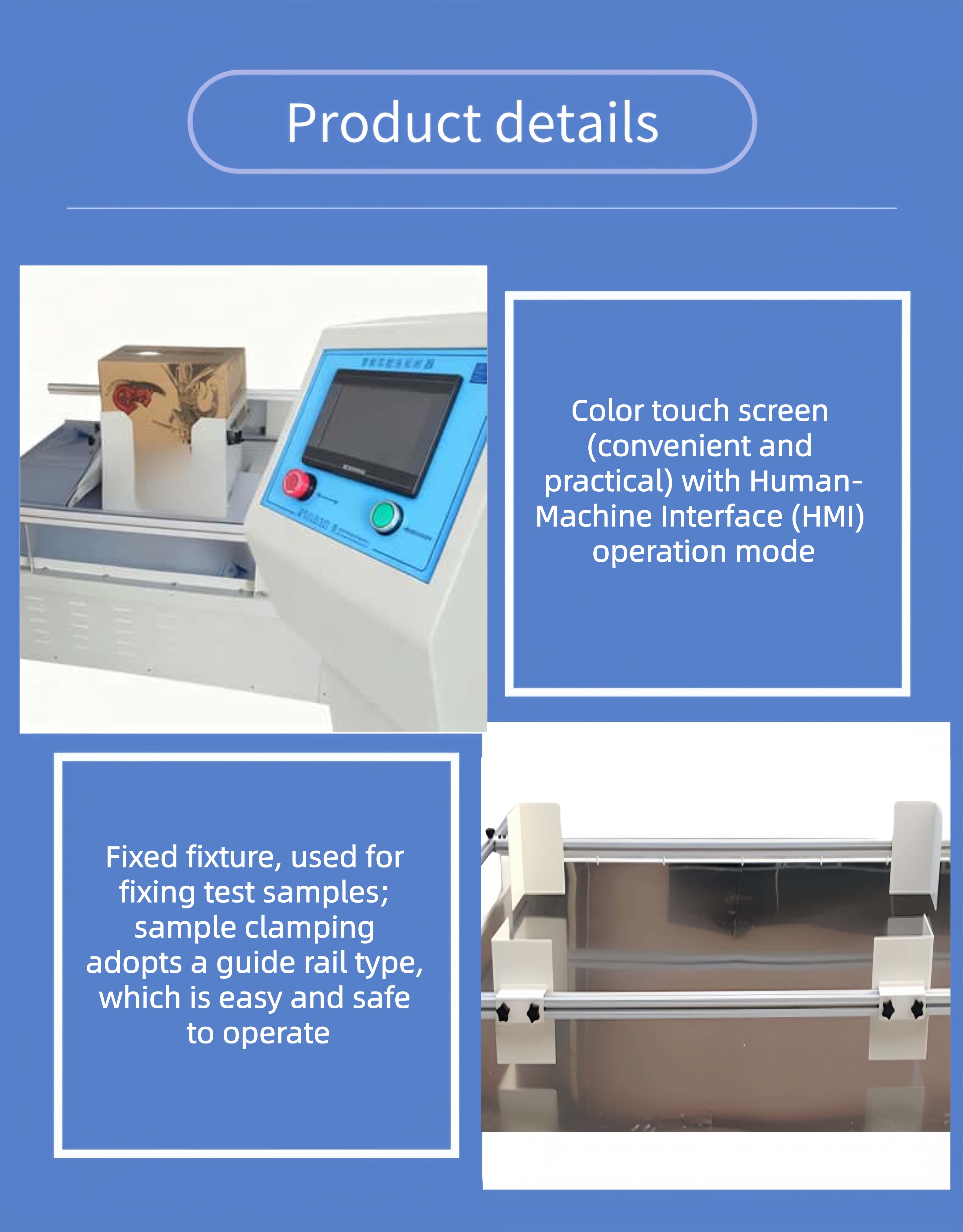 Vibration Simulation Testing Machine Laboratory Vibration Table Test Equipment Mechanical Transport Simulation Vibration Tester