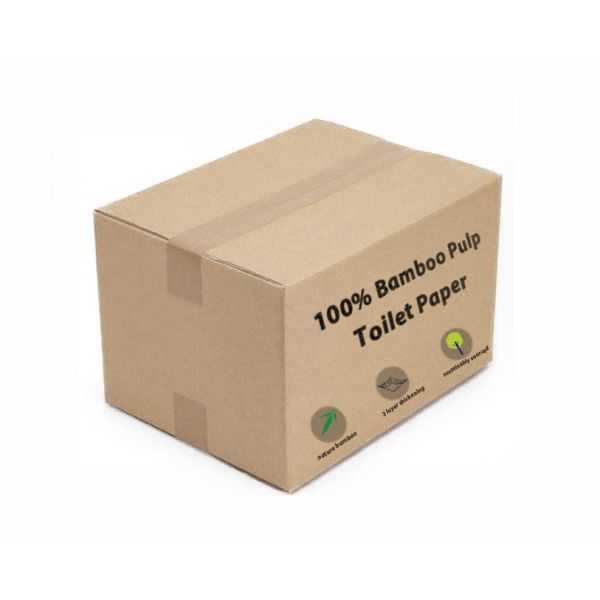 OEM dissolved bamboo pulp cheap papel higienico