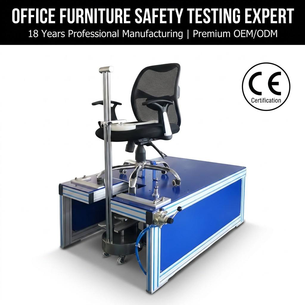 Chair Stability Testing Machine Professional Chair Tilting and Overturning Tester Furniture Lab Stability Testing Equipment