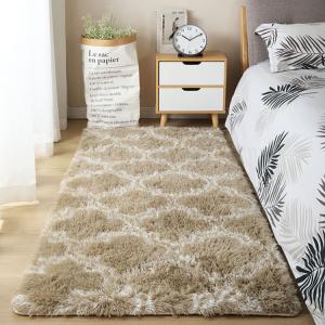 China Abstract Pattern Faux Sheepskin Fur Area Rugs for Floor Mat Carpet in Living Room on sale