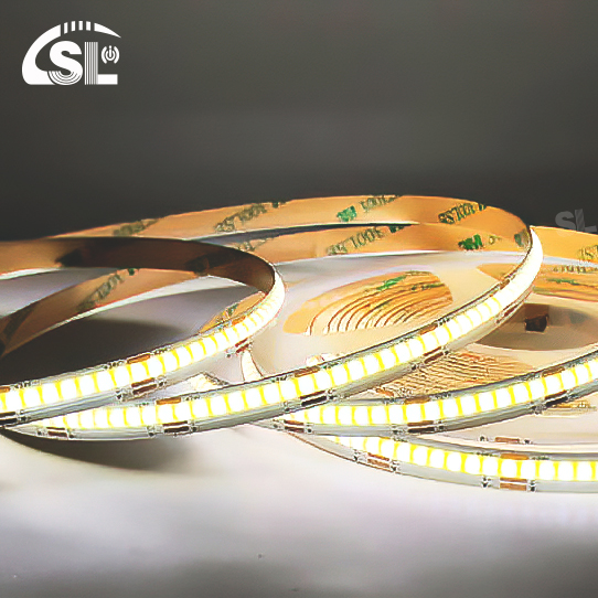 Electroplate COB 24v COB 608Ds 8mm Ra 85 LED Light Strip 3000K-6500K Ideal for Residential