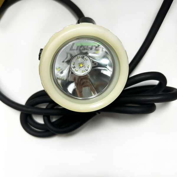Rechargeable LED Mining Lamps Featuring Corded Cap Design with 10000lux Brightness Suitable for Heavy Industrial and Mining