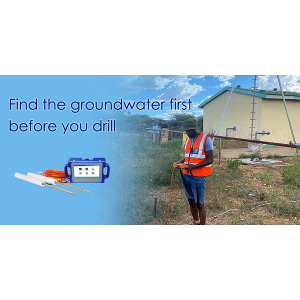 8 Channels Underground Water Detector with Automatically Draw Curve Graph and CE Certified Groundwater Detector
