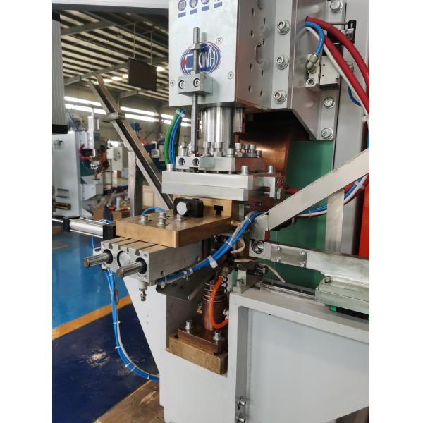Sheet metal components and brackets welded by double-sided spot welder