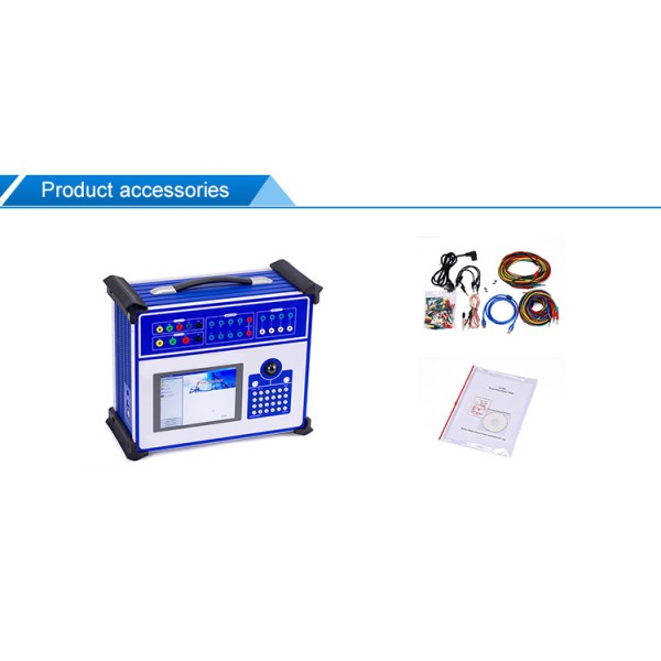 Three Phase Protective Relay Test Set With PC Control Software For Power System Testing