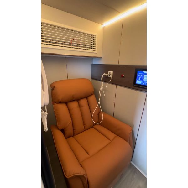 1.0-1.5 ATA Working Pressure Micro Hyperbaric Oxygen Hard Shell Chamber with 600KG Cabin Weight and 93%±3% Oxygen Concentration
