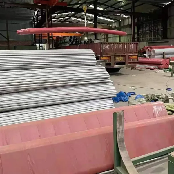Stainless steel tube packaging