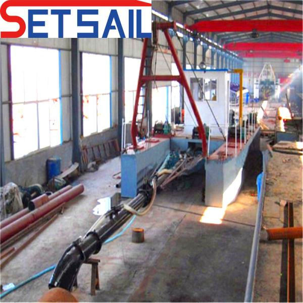 Jet Suction River Sand Dredger with High Pressure Water Pump